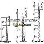 Молниеотводы СМ чертеж